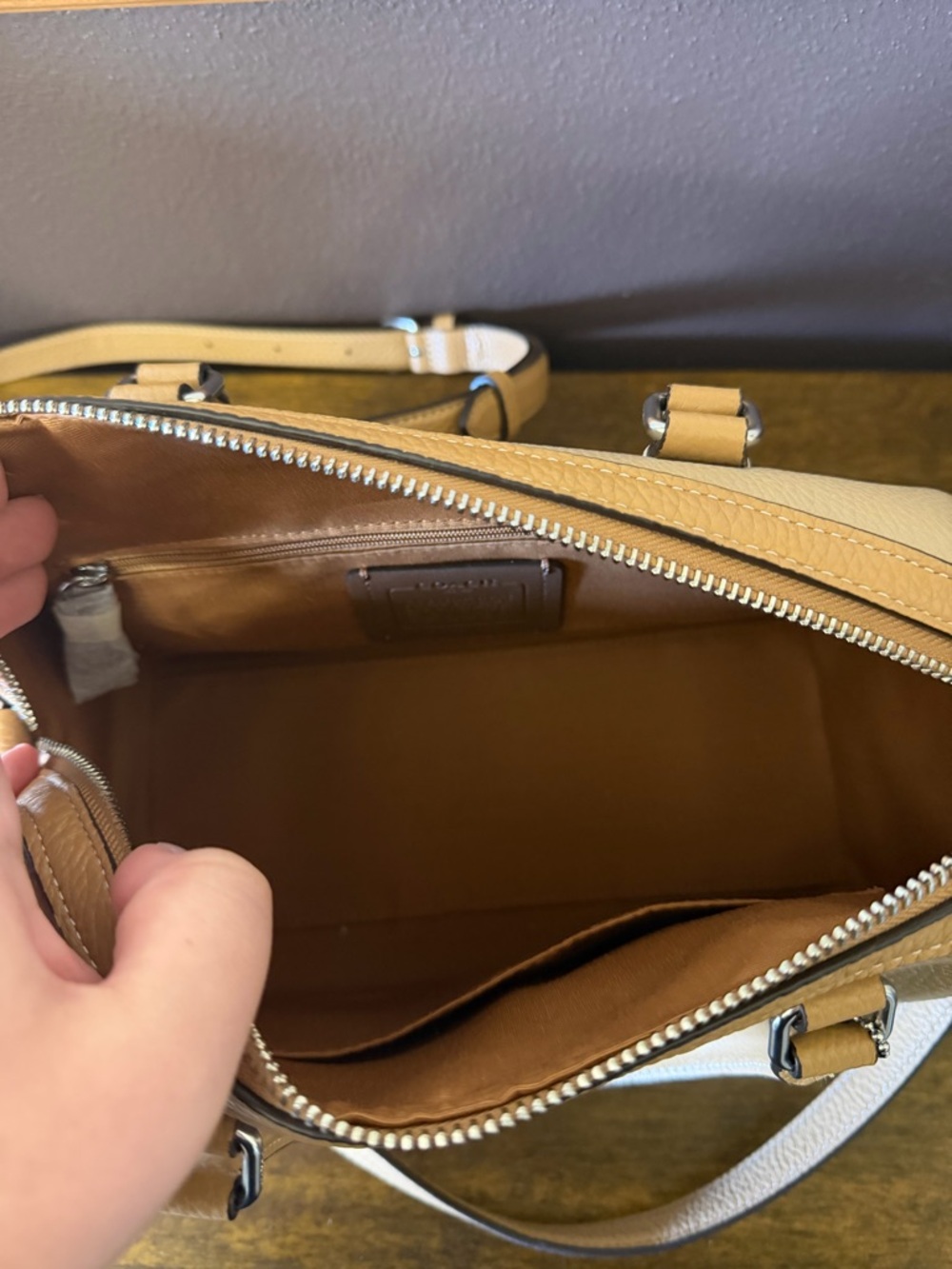 ✨NWOT - Coach Mini Rowan Colorblock Crossbody Satchel✨ - Picture 8 of 10